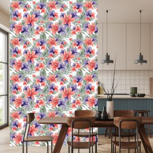 Papier Peint Fleurs Printanières Colorées – Image 4