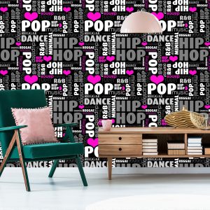 Papier Peint Collage De Genres Musicaux – Image 6