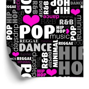 Papier Peint Collage De Genres Musicaux – Image 2