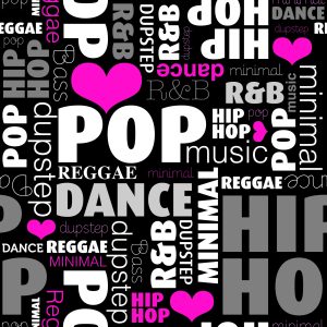 Papier Peint Collage De Genres Musicaux – Image 1