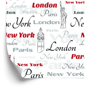 Papier Peint Symboles Des Grandes Villes – Image 2