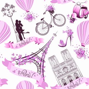 Papier Peint Paris Romantique – Image 1