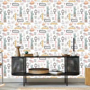 Papier Peint Symboles De New York – Image 5