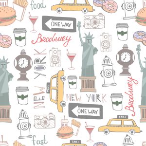 Papier Peint Symboles De New York – Image 1