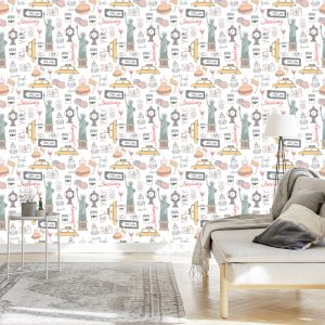 Papier Peint Symboles De New York – Image 3