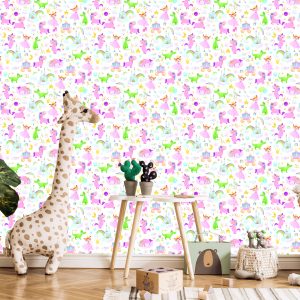 Papier Peint Pour Les Enfants - Princesses, Licornes Et Dragons – Image 5