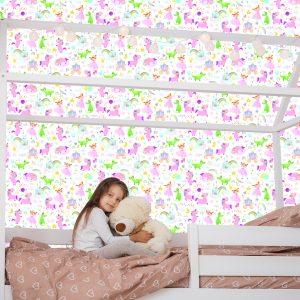 Papier Peint Pour Les Enfants - Princesses, Licornes Et Dragons – Image 7