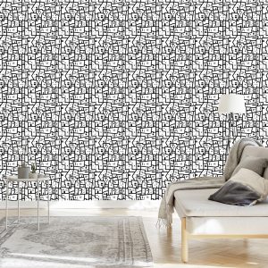 Papier Peint Motif Urbain Minimaliste – Image 3