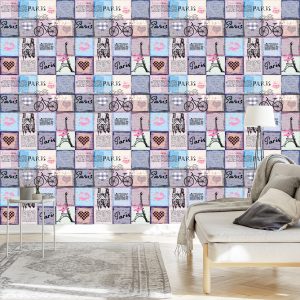 Papier Peint Patchwork Parisien – Image 3