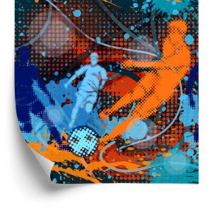 Papier Peint Ballon De Football Peint – Image 2