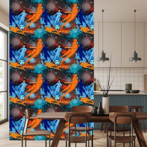 Papier Peint Ballon De Football Peint – Image 4