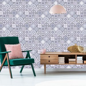 Papier Peint Mosaïque Abstraite À La Mode – Image 6