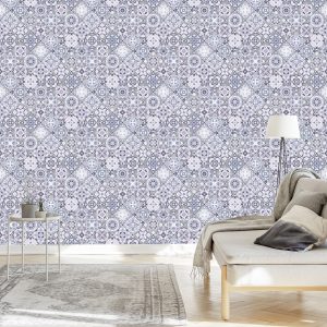 Papier Peint Mosaïque Abstraite À La Mode – Image 3