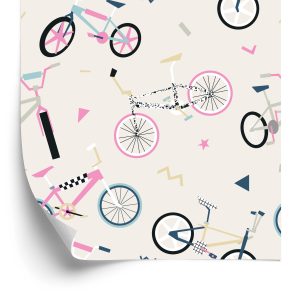 Papier Peint Vélos Bmx Colorés – Image 2