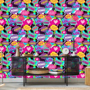 Papier Peint Chat Pop-Art – Image 5