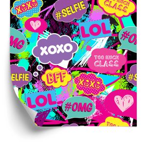 Papier Peint Chat Pop-Art – Image 2
