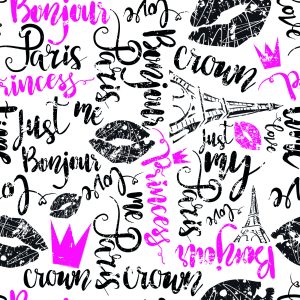 Papier Peint Typographie Parisienne – Image 1