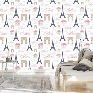 Papier Peint Paris Minimaliste – Image 3