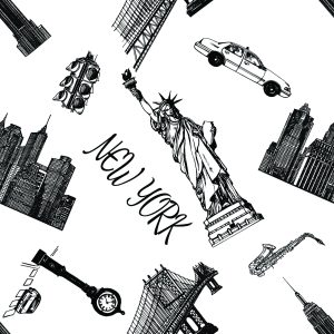 Papier Peint Bâtiments De New York – Image 1