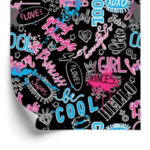 Papier Peint Slogans De Filles – Image 2