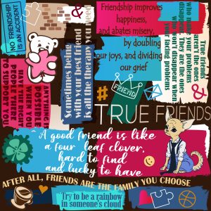 Papier Peint Ours En Peluche Avec Typographie – Image 1
