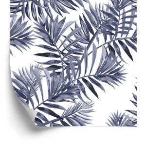 Papier Peint Feuilles Exotiques Vintage – Image 2