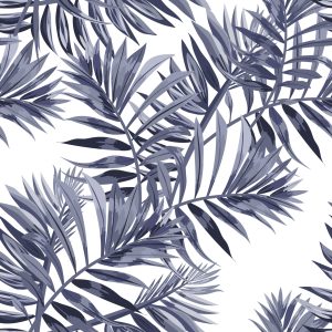 Papier Peint Feuilles Exotiques Vintage – Image 1