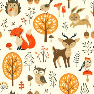 Papier Peint Beaux Animaux De La Forêt – Image 1