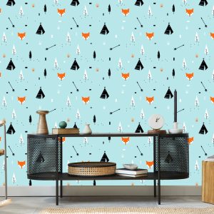 Papier Peint Renards Tipis – Image 5