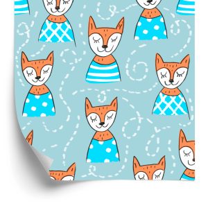 Papier Peint Renards En Chandails – Image 2