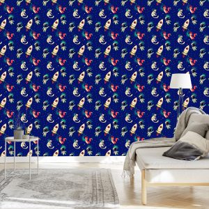 Papier Peint Renards Et Chats De L'espace – Image 3
