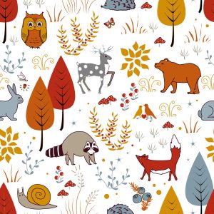 Papier Peint Animaux De La Forêt – Image 1