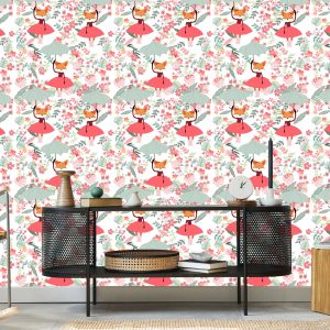 Papier Peint Princesse Renards – Image 5