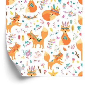 Papier Peint Renards Indiens – Image 2