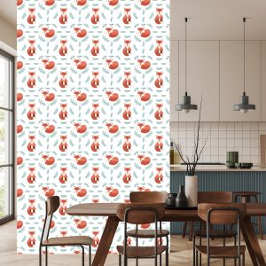 Papier Peint Renards Avec Des Plantes – Image 4