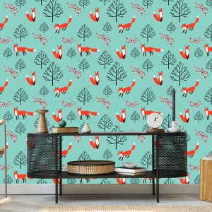 Papier Peint Renards Aux Fruits Des Bois – Image 5