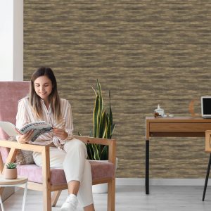 Papier Peint Modèle En Bois Horizontal Coloré – Image 7