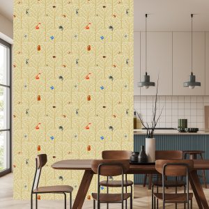 Papier Peint Animaux De La Forêt Parmi Les Arbres – Image 4