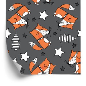 Papier Peint Renards Comiques – Image 2
