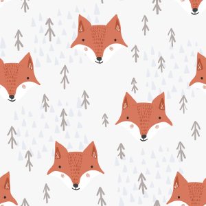 Papier Peint Renards Dans Les Montagnes – Image 1
