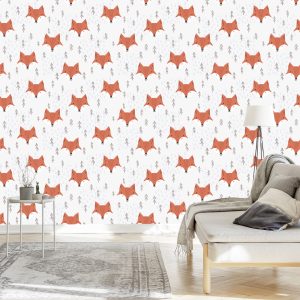 Papier Peint Renards Dans Les Montagnes – Image 3