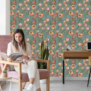Papier Peint Tulipes De Printemps – Image 7