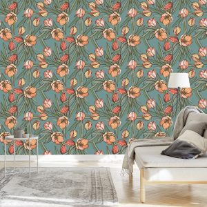 Papier Peint Tulipes De Printemps – Image 3