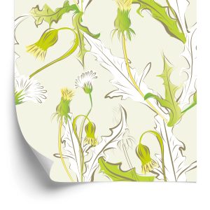 Papier Peint Jeunes Fleurs De Pissenlit – Image 2