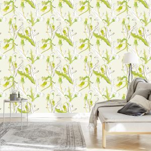 Papier Peint Jeunes Fleurs De Pissenlit – Image 3