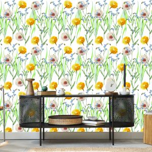 Papier Peint Pissenlits Et Fleurs Sauvages – Image 5