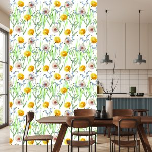 Papier Peint Pissenlits Et Fleurs Sauvages – Image 4