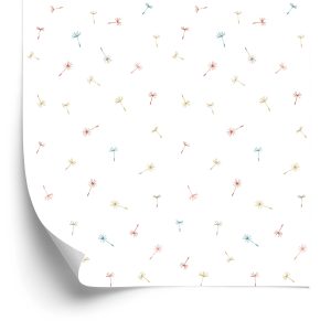 Papier Peint Graines De Pissenlit Colorées – Image 2