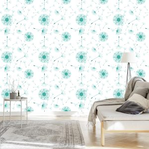Papier Peint Les Graines De Pissenlit Flottaient Dans Le Vent – Image 3