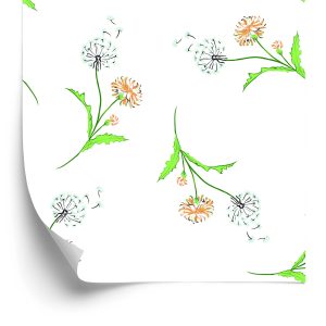 Papier Peint Pissenlits Colorés – Image 2